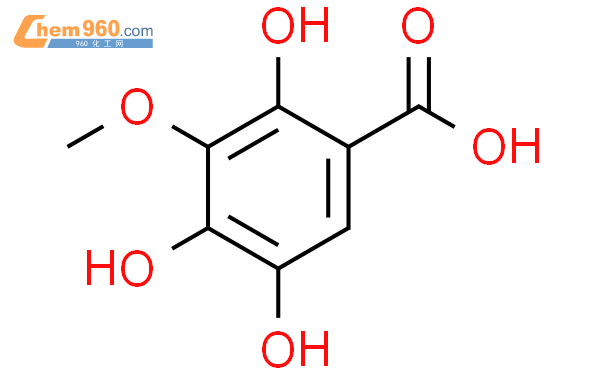 (9ci)-2,4,5-三羟基-3-甲氧基-苯甲酸