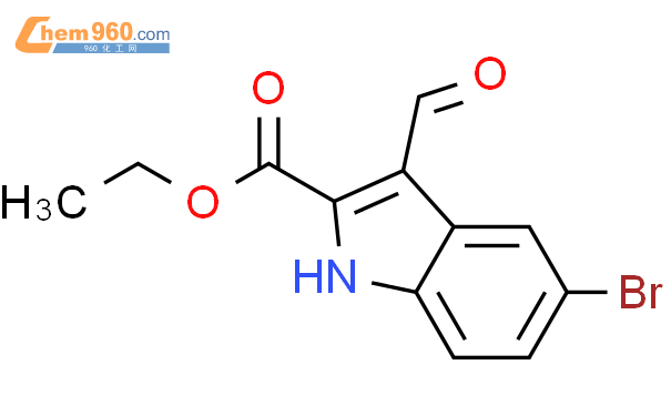 [Perfemiker]5-溴-3-甲酰基-1H-吲哚-2-羧酸乙酯,95%