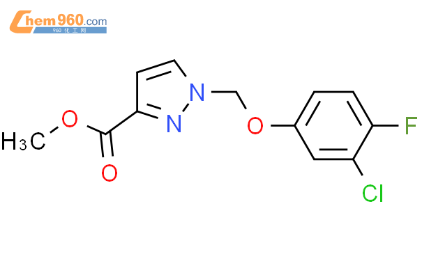 Chloro Fluoro Phenoxymethyl H Pyrazole Carboxylic Acid Methyl Ester