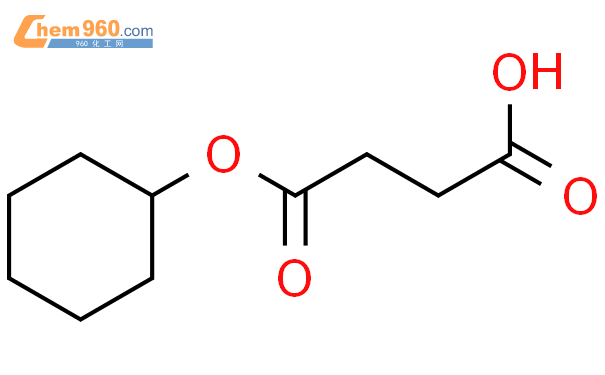 丁二酸-1-环己酯结构式图片|10018-78-7结构式图片