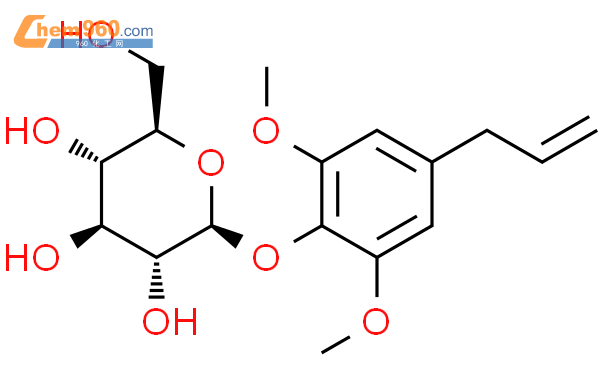 4-Allyl-2,6-dimethoxyphenyl glucoside