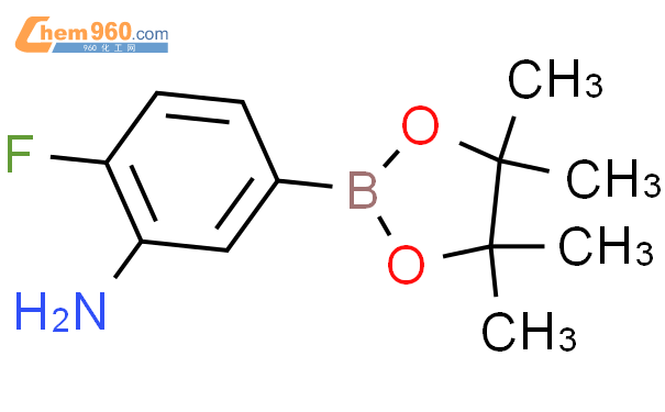3-Amino-4-fluorobenzeneboronic acid pinacol ester