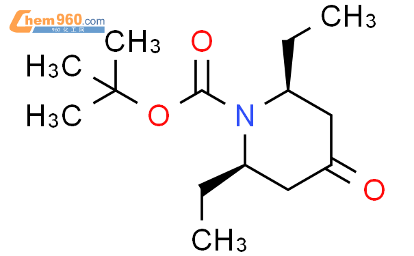 N-boc-2,6-二乙基-4-羰基哌啶