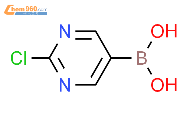 2-氯嘧啶-5-硼酸结构式图片|1003845-06-4结构式图片