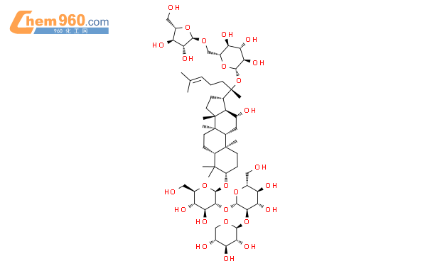 三七皂苷FP2结构式图片|1004988-75-3结构式图片
