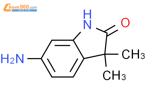 6-氨基-3,3-二甲基吲哚-2-酮结构式图片|100510-65-4结构式图片