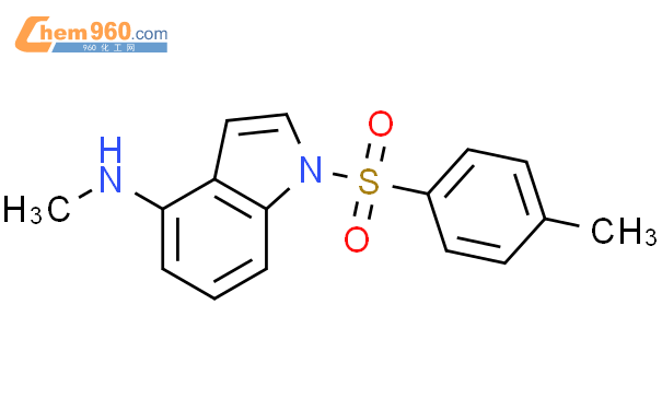 100557-17-3_1H-Indol-4-amine, N-methyl-1-[(4-methylphenyl)sulfonyl]-CAS ...