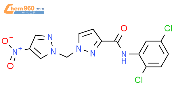 1005700-78-6, 1-(4-Nitro-pyrazol-1-ylmethyl)-1H-pyrazole-3-carboxylic ...