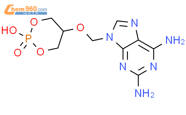 5-((2,6-Diamino-9H-purin-9-yl)methoxy)-2-hydroxy-1,3,2-dioxaphosphinane 2-oxide