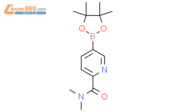 N,N-二甲基-5-(4,4,5,5-四甲基-1,3,2-二氧杂环戊硼烷-2-基)吡啶酰胺