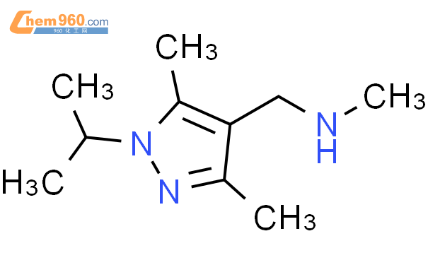 N-[(1-异丙基-3,5-二甲基-1H-吡唑-4-基)-甲基]-n-甲胺