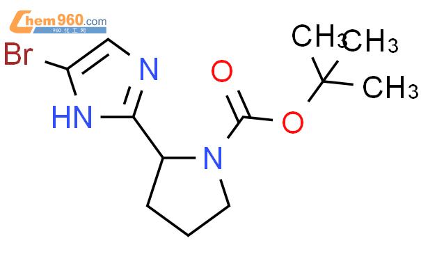 (S)-2-(5-溴-1H-咪唑-2-基)-吡咯烷-1-羧酸叔丁酯