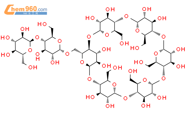 6-o-Α-麥芽糖基-Α-環糊精結構式圖片