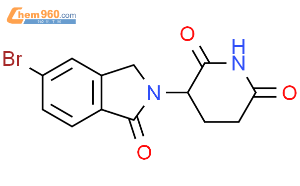 3-(5-溴-1-氧代异吲哚-2-基)哌啶-2,6-二酮