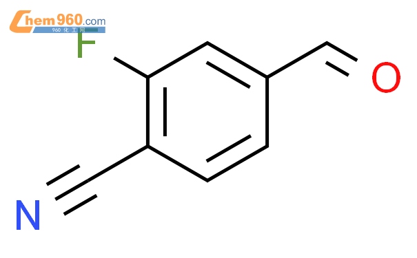 4-氰基-3-氟苯甲醛结构式图片|101048-76-4结构式图片