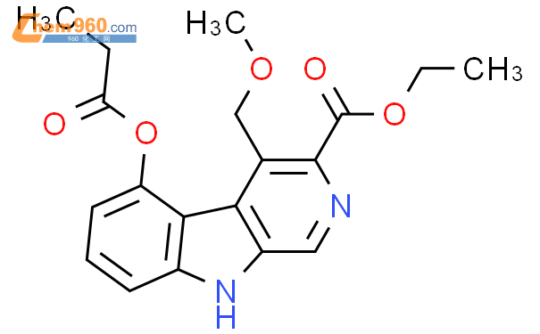 101071-46-9,9H-Pyrido[3,4-b]indole-3-carboxylic Acid, 4-(methoxymethyl ...