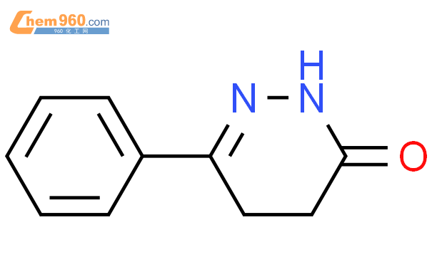 4,5-二氢-6-苯基-3(2H)-哒嗪酮结构式图片|1011-46-7结构式图片