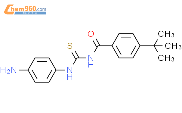 N-((4-氨基苯基)硫代氨基甲酰基)-4-(叔丁基)苯甲酰胺结构式图片|1011301-27-1结构式图片