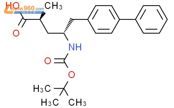 (2S,4R)-5-(Biphenyl-4-yl)-4-[(tert-butoxycarbonyl)amino]-2-methylpentanoic acid