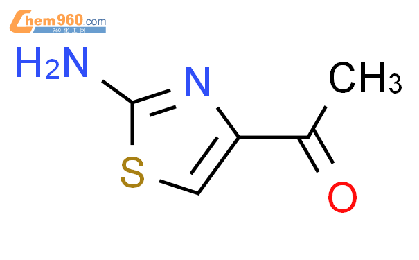 2-氨基-4-乙酰基噻唑 1-(2-氨基-1,3-噻唑-4-基)乙酮结构式图片|101258-16-6结构式图片