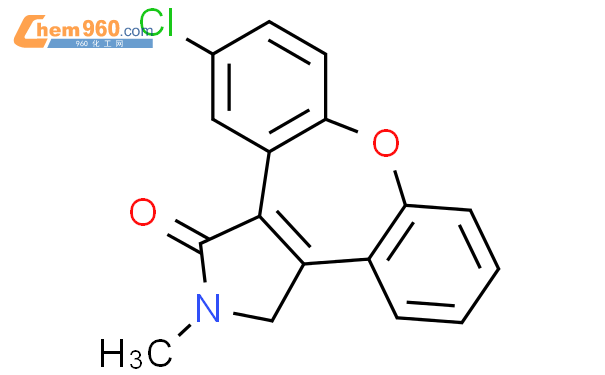 11-氯-2,3-二氢-2-甲基-1H-二苯并[2,3:6,7]氧杂卓并[4,5-c]吡咯-1-酮