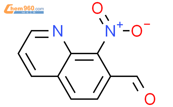 8-硝基喹啉-7-甲醛结构式图片|101327-87-1结构式图片