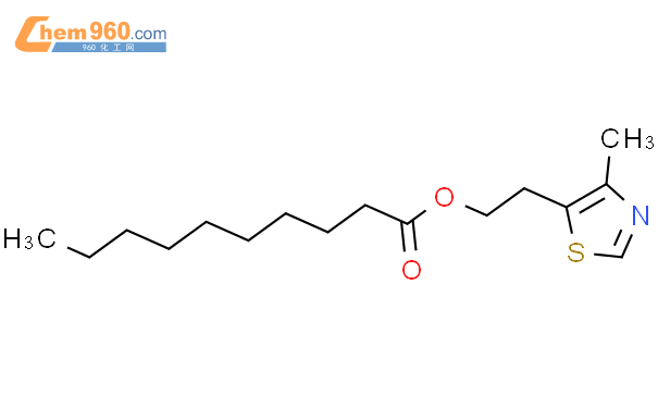 4-甲基-5-噻唑基乙醇癸酸酯