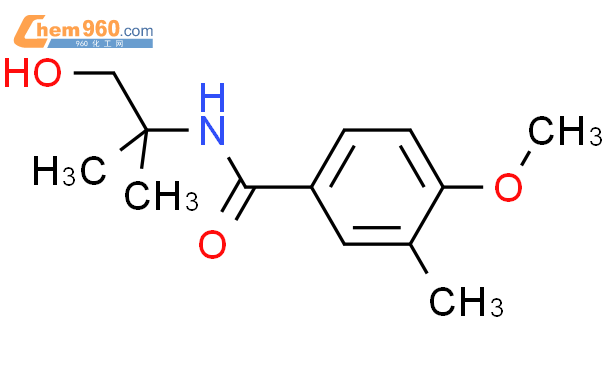 N-(1-hydroxy-2-methylpropan-2-yl)-4-methoxy-3-methylbenzamide