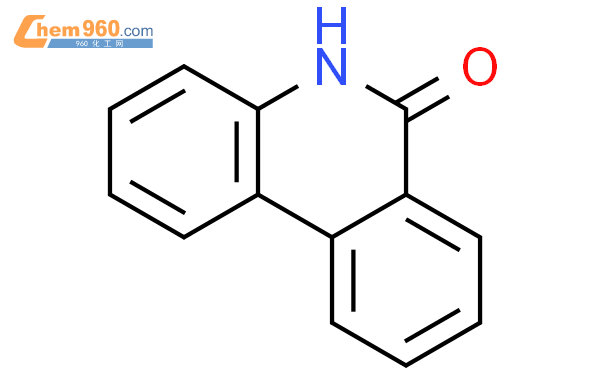 6(5H)-5-氮杂菲酮结构式图片|1015-89-0结构式图片