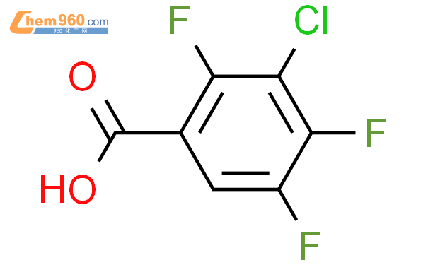 2,4,5-三氟-3-氯苯甲酸结构式图片|101513-77-3结构式图片