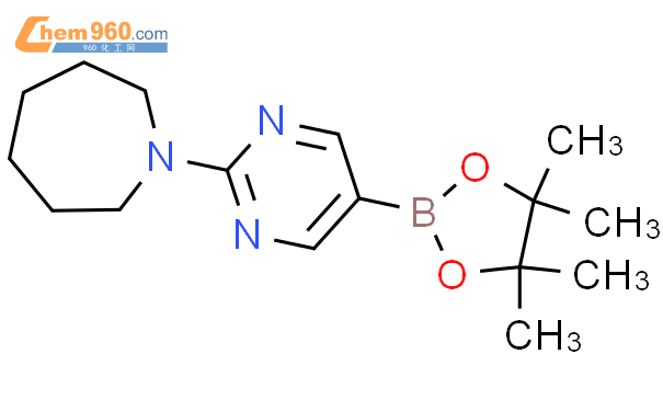 2-(高哌啶-1-基)嘧啶- 5-硼酸频那醇酯