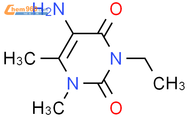 5-amino-3-ethyl-1,6-dimethylpyrimidine-2,4-dione