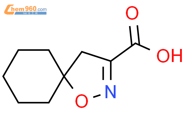 1-Oxa-2-azaspiro[4.5]dec-2-ene-3-carboxylic acid结构式图片|1015770-72-5结构式图片