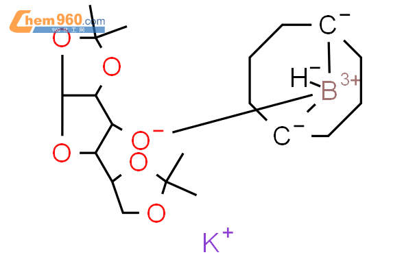 9-O-(1,2:5,6-二-O-异亚丙基-alpha-D-呋喃葡萄糖基)双环[3.3.1]壬烷-9-硼氢化钾