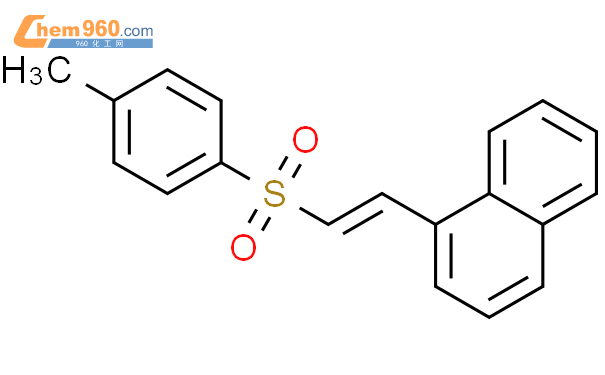 1-[2-(4-methylphenyl)sulfonylethenyl]naphthalene