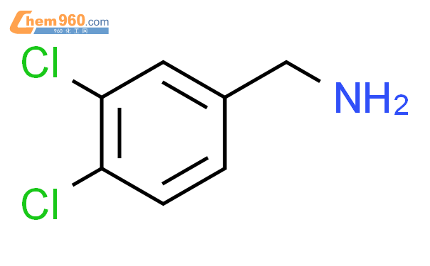 3,4-二氯苄胺结构式图片|102-49-8结构式图片
