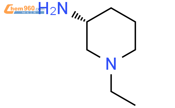 (3R)-1-ethylpiperidin-3-amine结构式图片|1020396-26-2结构式图片