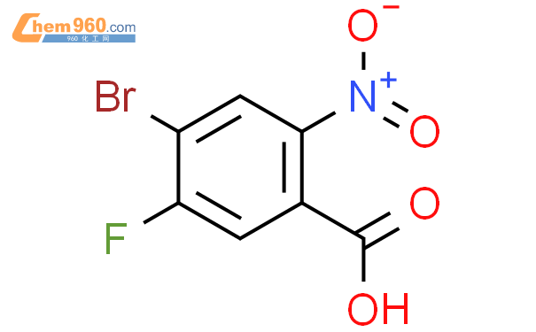 4-溴-5-氟-2-硝基苯甲酸