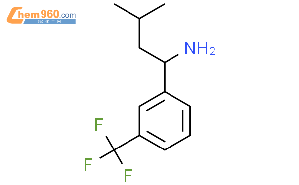 3 Methyl 1 [3 Trifluoromethyl Phenyl]butan 1 Amine厂家 3 Methyl 1 [3