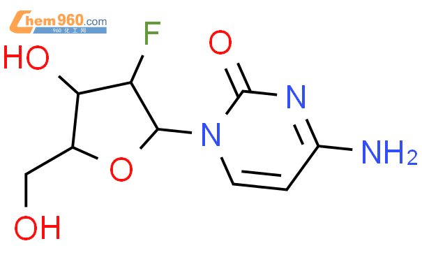 4-氨基-1-((2R,3R,4R,5R)-3-氟-4-羟基-5-(羟甲基)四氢呋喃-2-基)嘧啶-2(1H)-酮