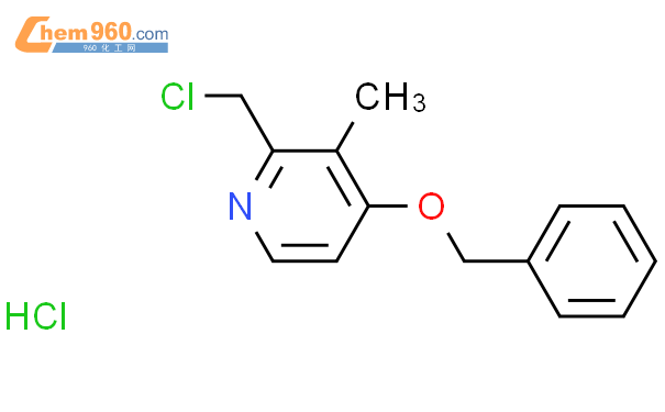 102127 31 1 Pyridine 2 Chloromethyl 3 Methyl 4 Phenylmethoxy