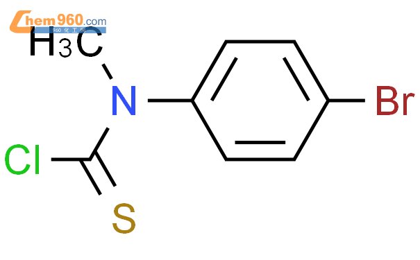 N-(4-bromophenyl)-n-methylthiocarbamoylchloride