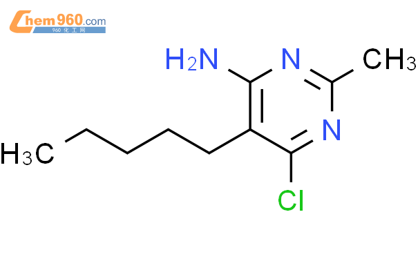 6-Chloro-2-methyl-5-pentylpyrimidin-4-amine