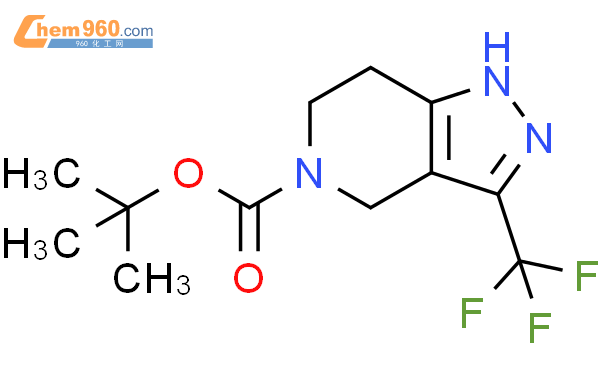 tert-Butyl 3-(trifluoromethyl)-1H,4H,5H,6H,7H-pyrazolo[4,3-c]pyridine-5-carboxylate