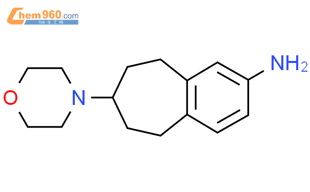 7-morpholin-4-yl-6,7,8,9-tetrahydro-5H-benzo[7]annulen-3-amine结构式图片|1022963-80-9结构式图片