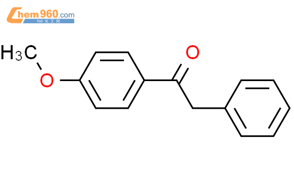 4-甲氧基-2-苯基苯乙酮结构式图片|1023-17-2结构式图片