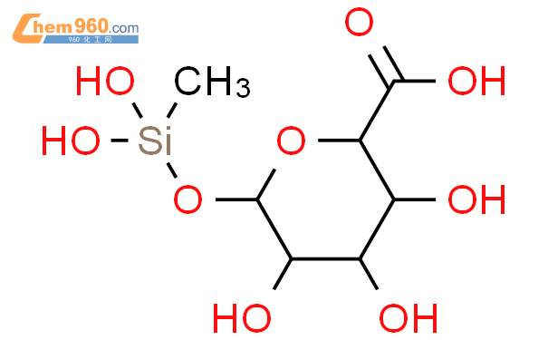 1-O-(二羟基甲基硅烷基)-beta-D-甘露吡喃糖醛酸