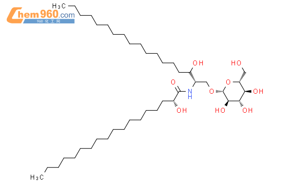 102489-95-2,Octadecanamide,N-[(1S,2R)-1-[(b-D-glucopyranosyloxy)methyl ...