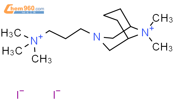 102585 75 1 3 Aza 9 Azoniabicyclo[3 3 1]nonane 3 Propanaminium N N N 9 9 Pentamethyl Iodide 1