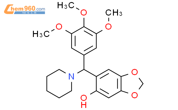 Piperidin Yl Trimethoxyphenyl Methyl Benzo D